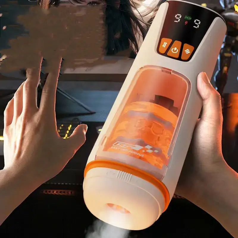 Vulcan Pulse 9 Thrusting 9 Vibration Masturbator Cup