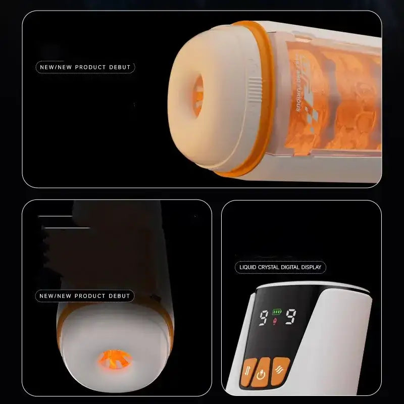 Vulcan Pulse 9 Thrusting 9 Vibration Masturbator Cup