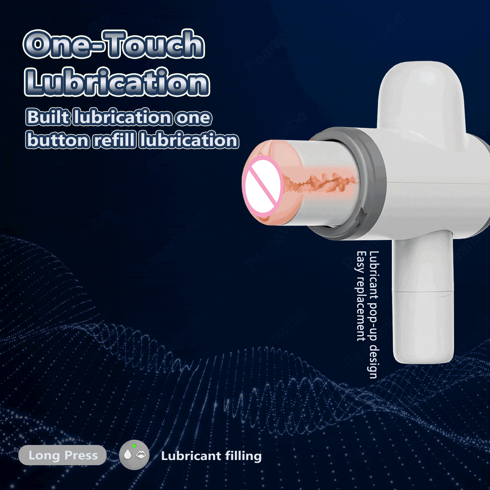 Aroselove - Automatic Airplane Cup Telescopic Electric Masturbator Male Sucking Function - Aroselove