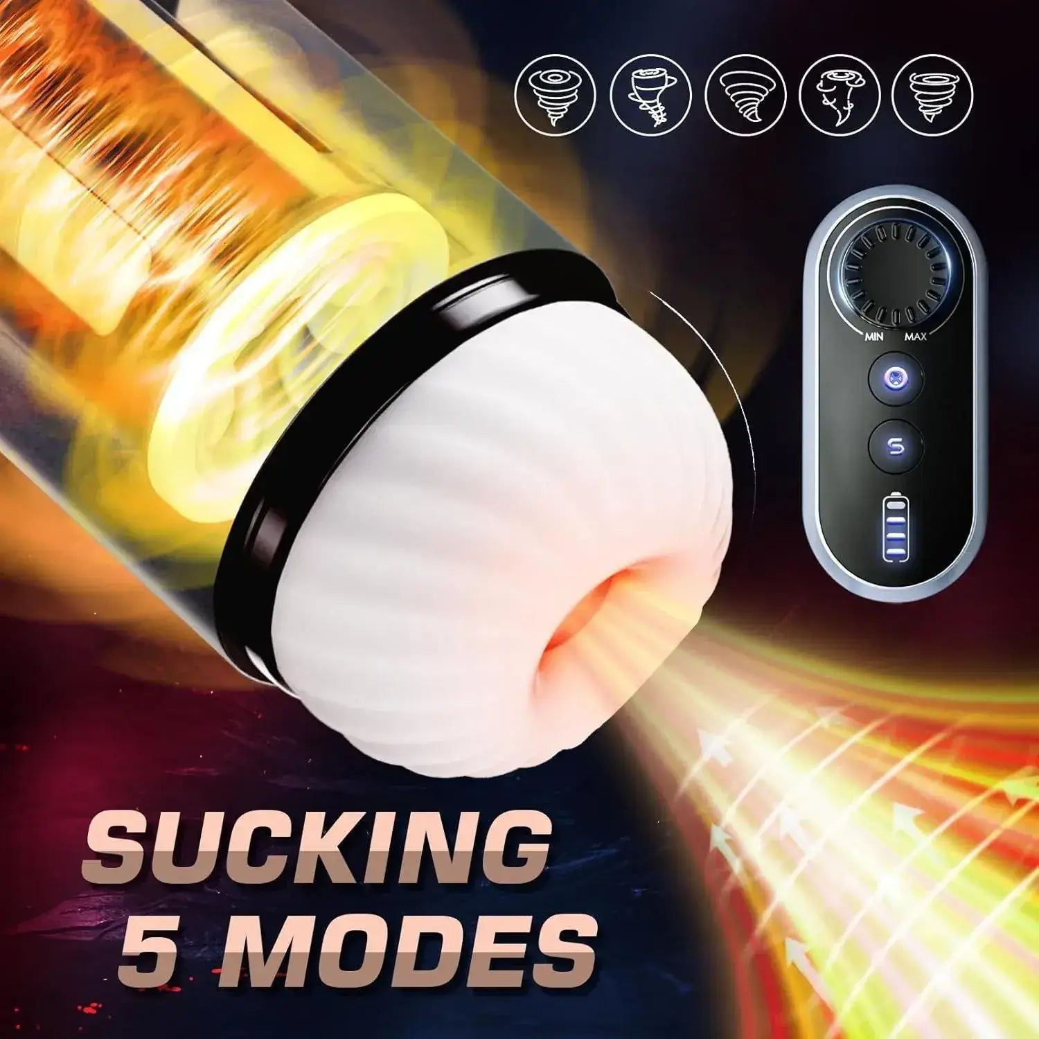 ARMOR – CVT Control Sucking Thrusting Rotating Erection Aid Masturbator