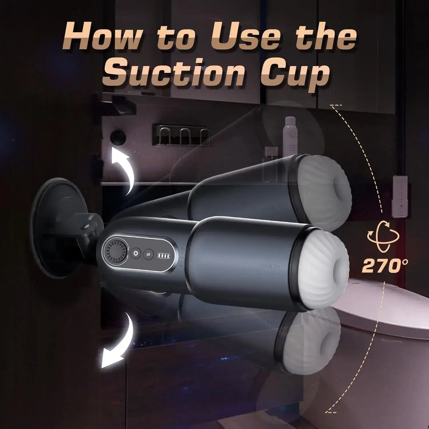 ARMOR – CVT Control Sucking Thrusting Rotating Erection Aid Masturbator