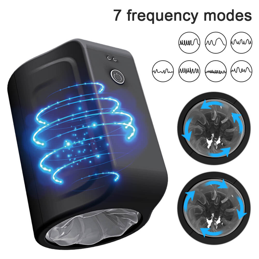 Aaron – Hand-hold 7 Rotating Modes Male Masturbator