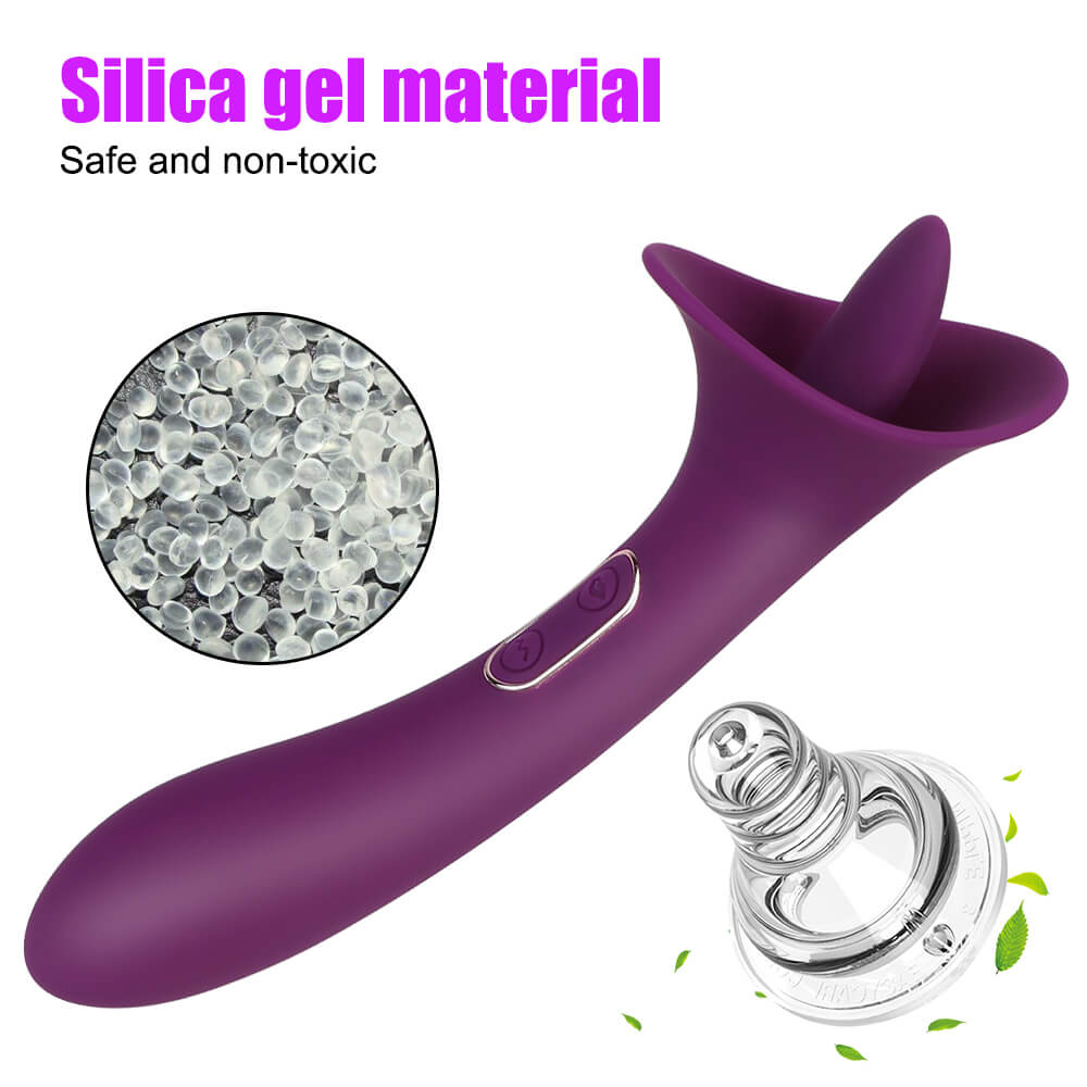 Adele – Clit Licking Tongue Vibrator with G Spot Stimulator