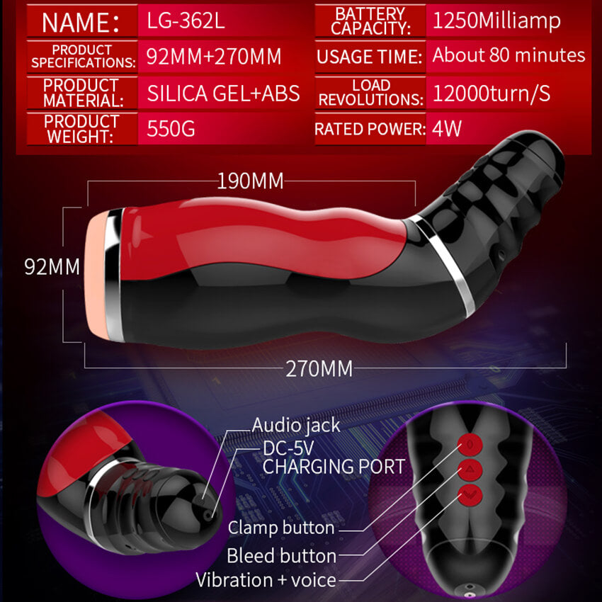 Airbag 5 Sucking Deep Throat Sexual Moans Blow Job Male Masturbator