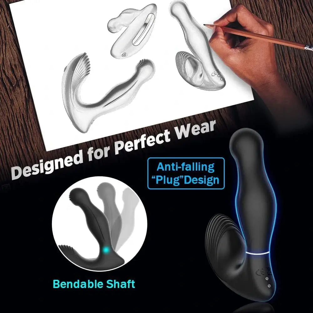 Akira  C Remote Control Prostate and Perineum Massager