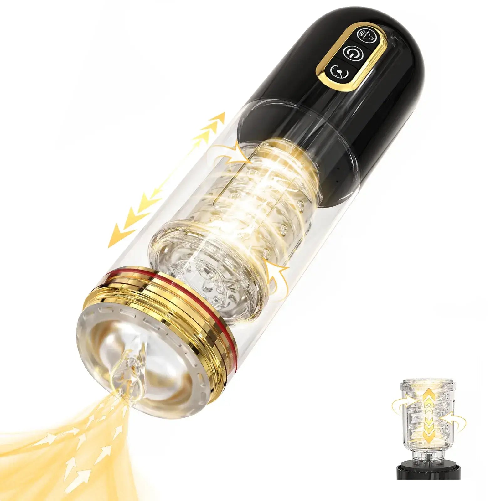 Alex Labial Entrence-10 Thrusting Rotating 10 Sucking Automatic Male Oral Sex Masturbator