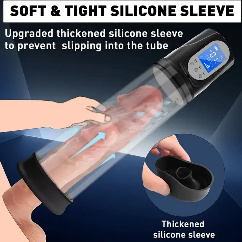 Baker  C Penis Vacuum Pump Cock Extender Enlarger Pump with 4 Intensities