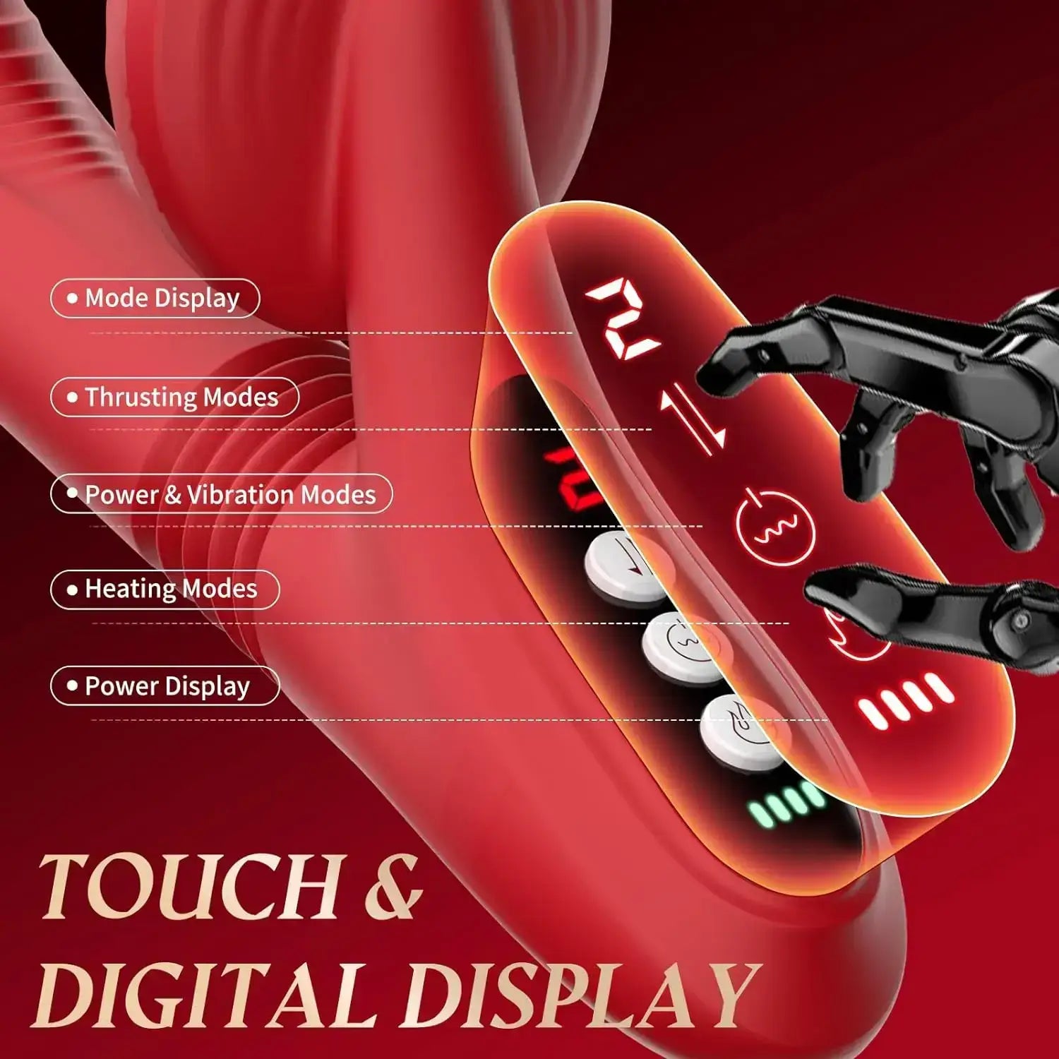 Benny Blaze – Clit Licking & Warming Thrusting Rabbit Vibrator