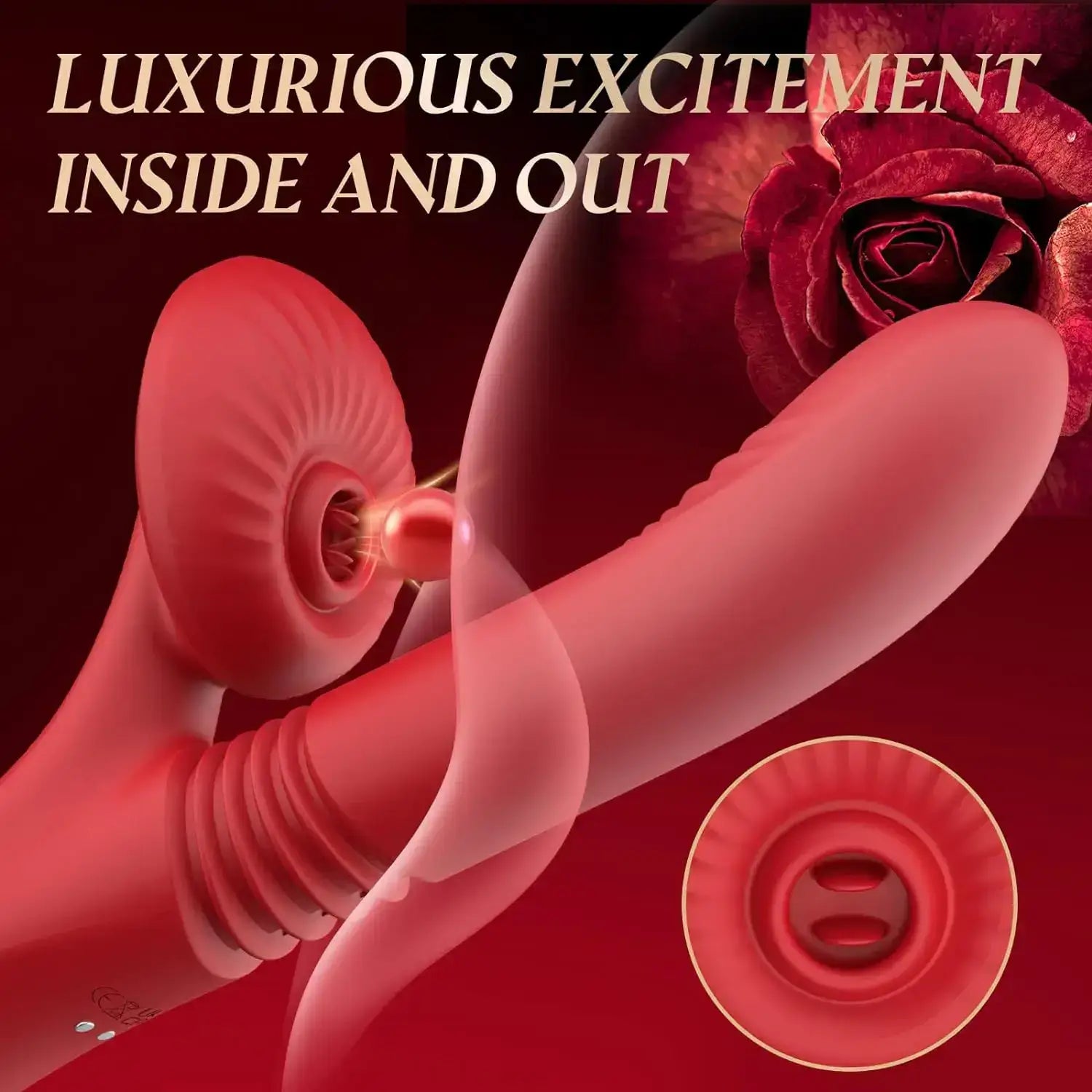 Benny Blaze – Clit Licking & Warming Thrusting Rabbit Vibrator