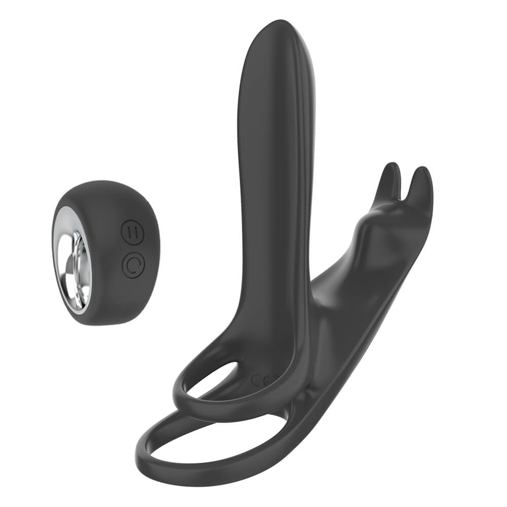 Black Fox  C Vibrating Girth Enhancer Penis Sleeves