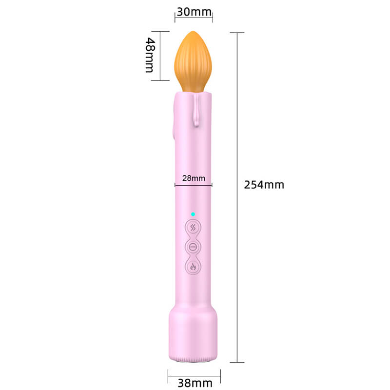 Candle Wax Play Simulation Wand Massager