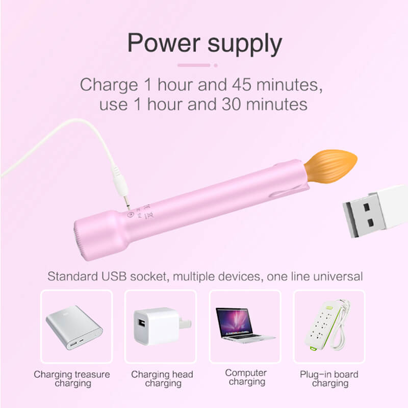 Candle Wax Play Simulation Wand Massager