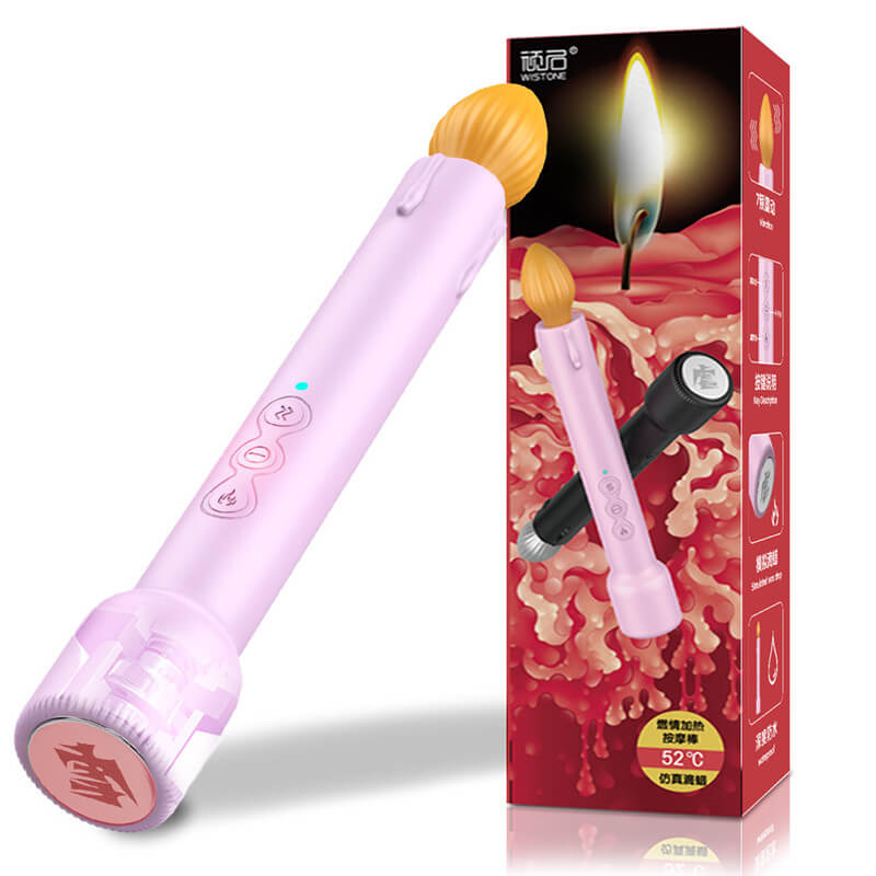 Candle Wax Play Simulation Wand Massager