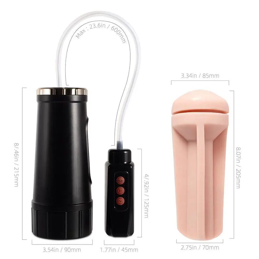 Carl – Hands Free Male Masturbator with Suction