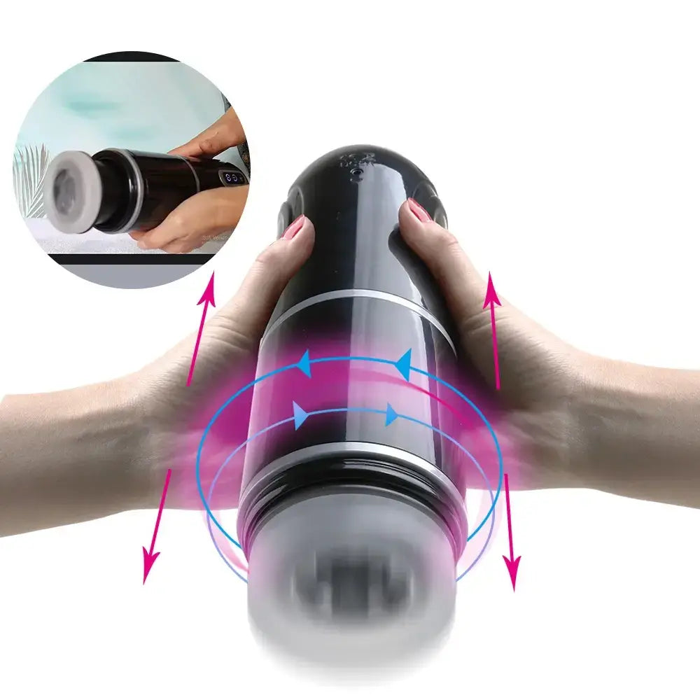 Chainsaw – Telescopic Rotation Masturbation Cup