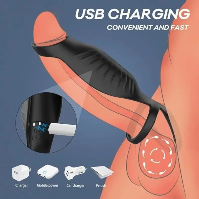 Cock Ring X1 Series: Vibration, Ejaculation Control and Thickness Enhancement