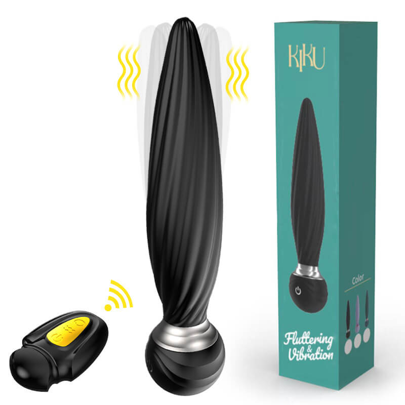 DAISY 7 Vibrating & 7 Head Rotating Remote Prostate Anal Butt Plug