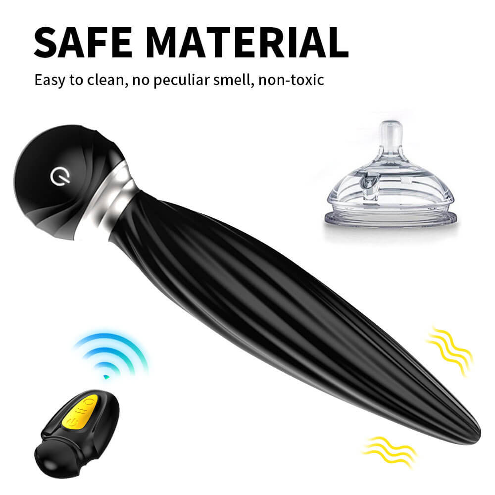 DAISY 7 Vibrating & 7 Head Rotating Remote Prostate Anal Butt Plug