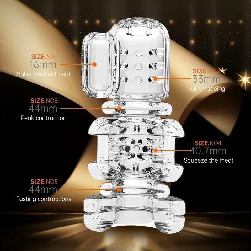 DeepRide X – hrusting 300 Thrusts/Min Masturbation Stroker