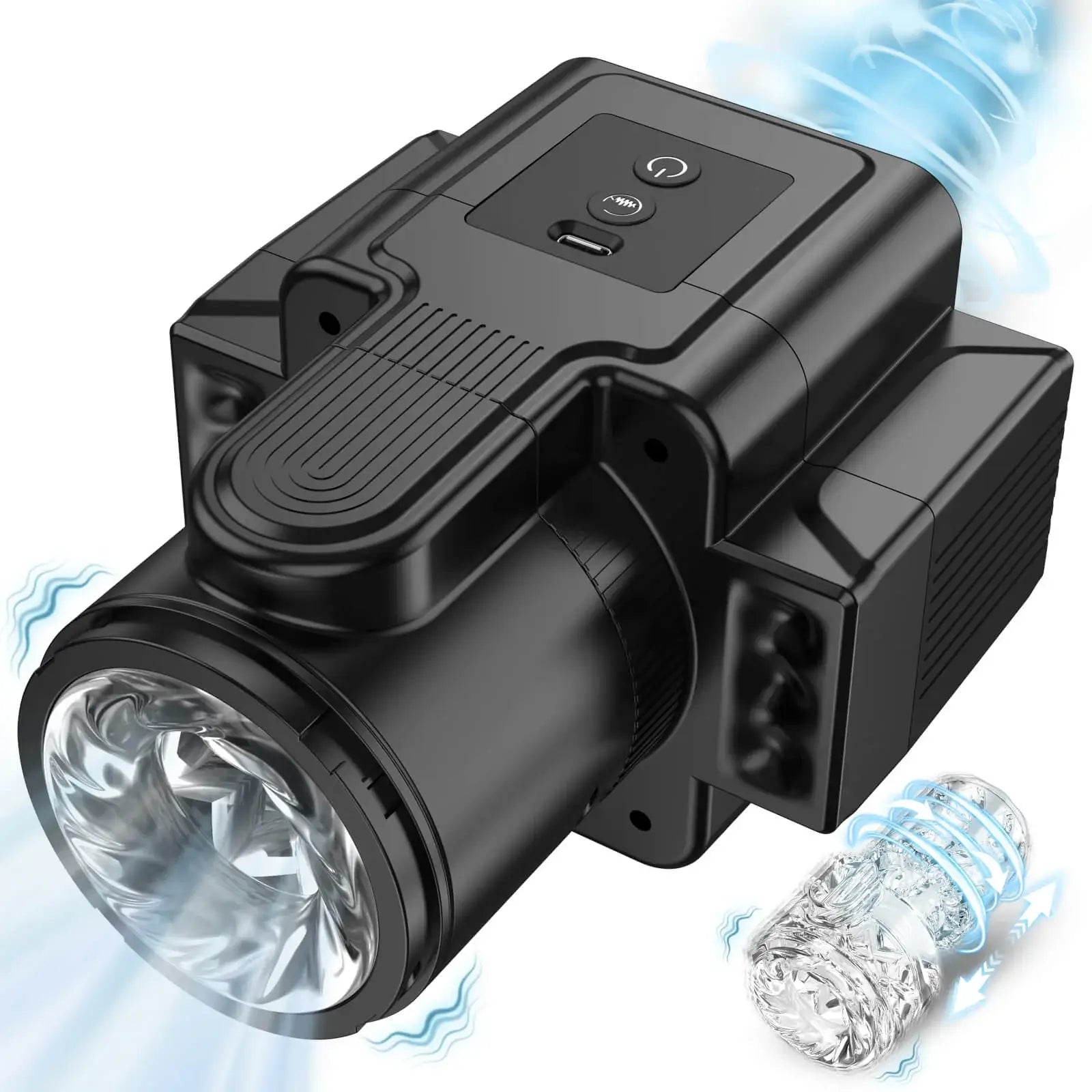 Dogo – Camera Shape 3 IN1 Detachable Multifunctional Masturbator Male Sex Toy