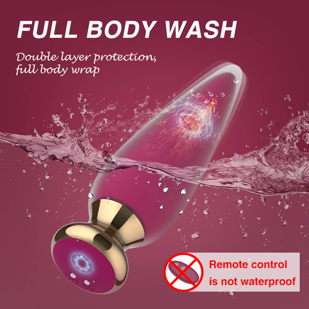 Doro Plus  C Remote Control Vibrating Anal Plug