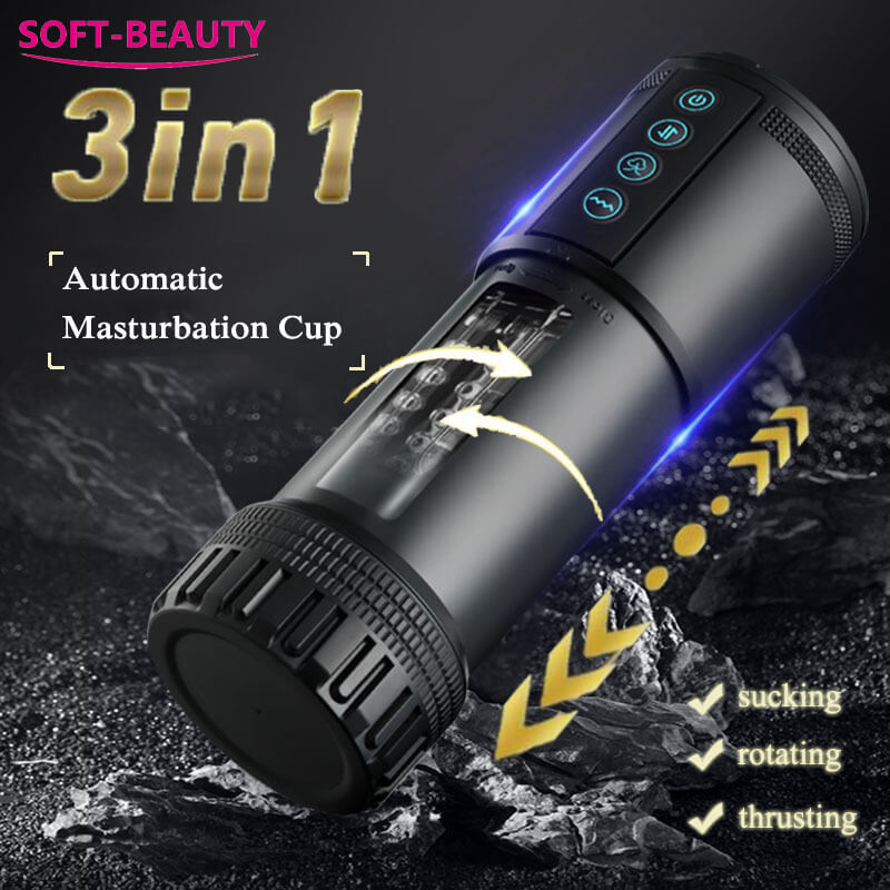 Eder – Automatic Sucking Thrusting Detachable Masturbation Cup