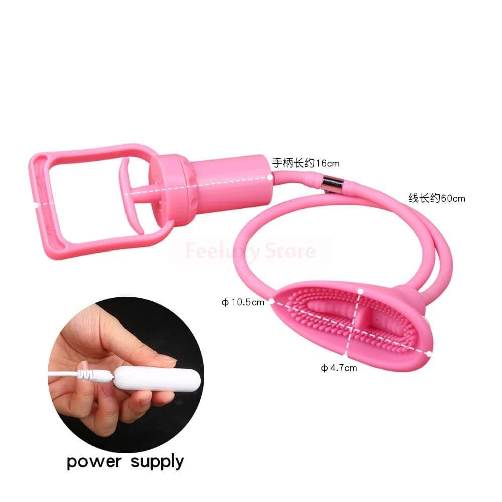Fancy Pink Clitoral Pump