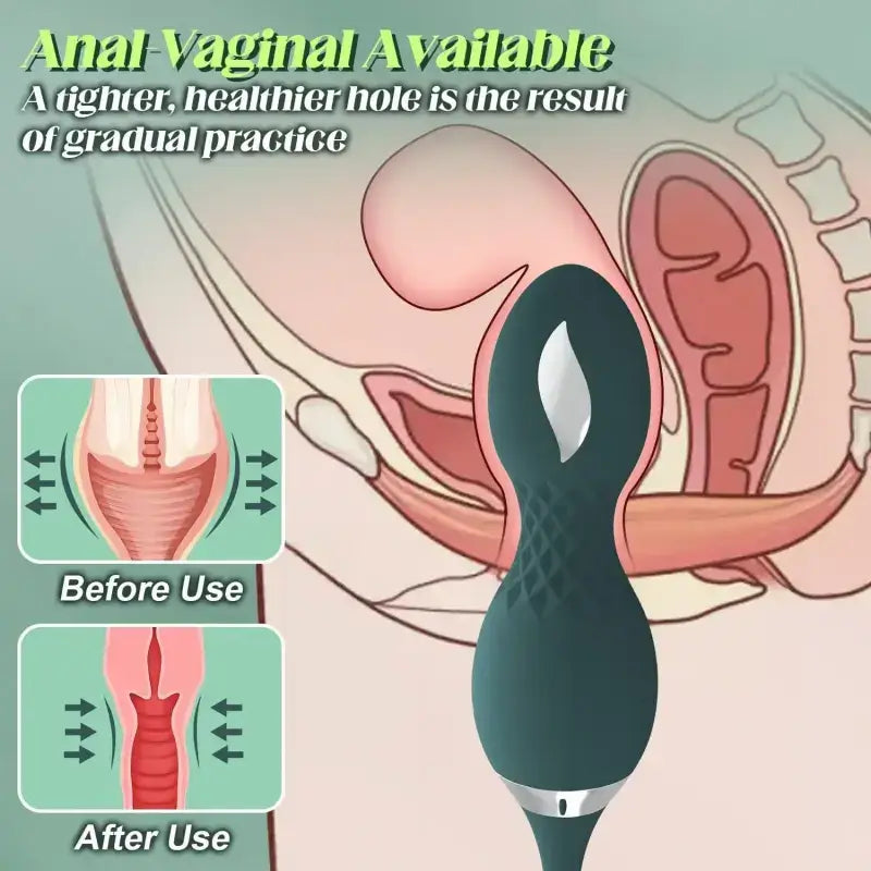 Fira – Rotating Clitoral Vibrator & Prostate Massager for Couple