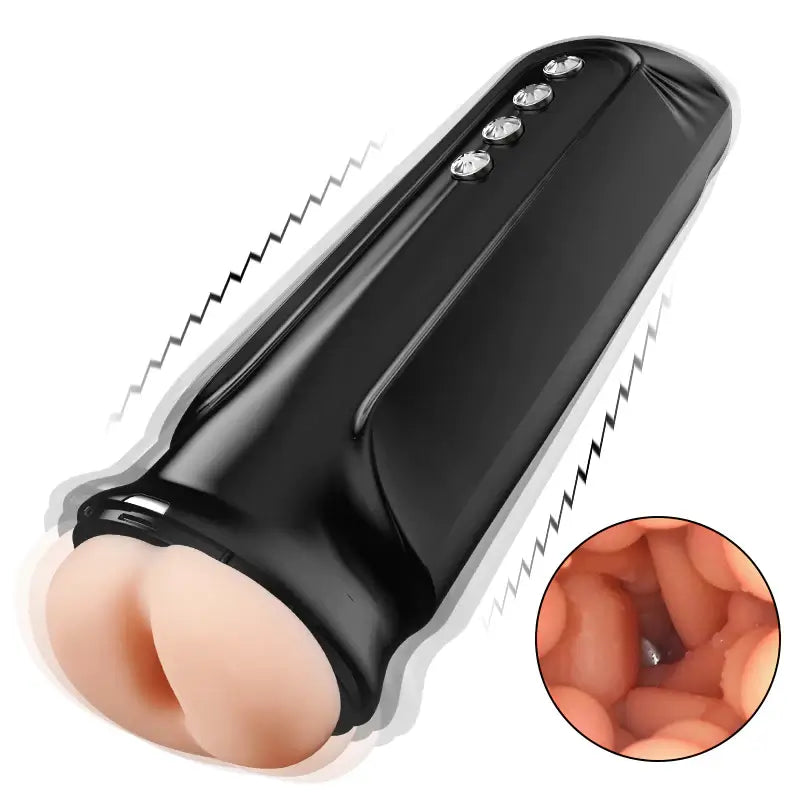 Flapper Automatic Swinging Squeeze Sucking Sexy Ass Male Masturbation Cup