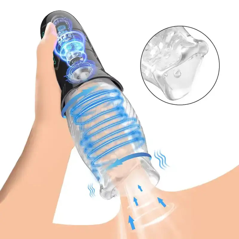 Grant – Blowjob Simulator Rotating Vibrating Suction