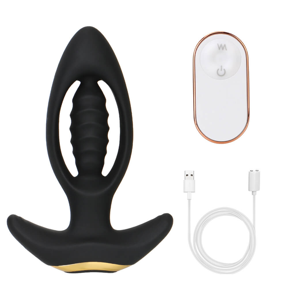 Habiki  C Hollowed Anal Vibrator & Prostate Massager