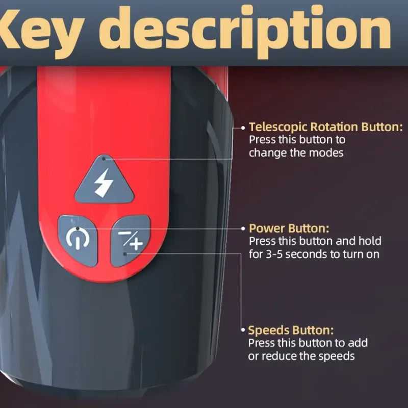 Hurricane – 7 Thrusting & Rotating Modes Automatic Electric Pocket Pussy Masturbation Cup