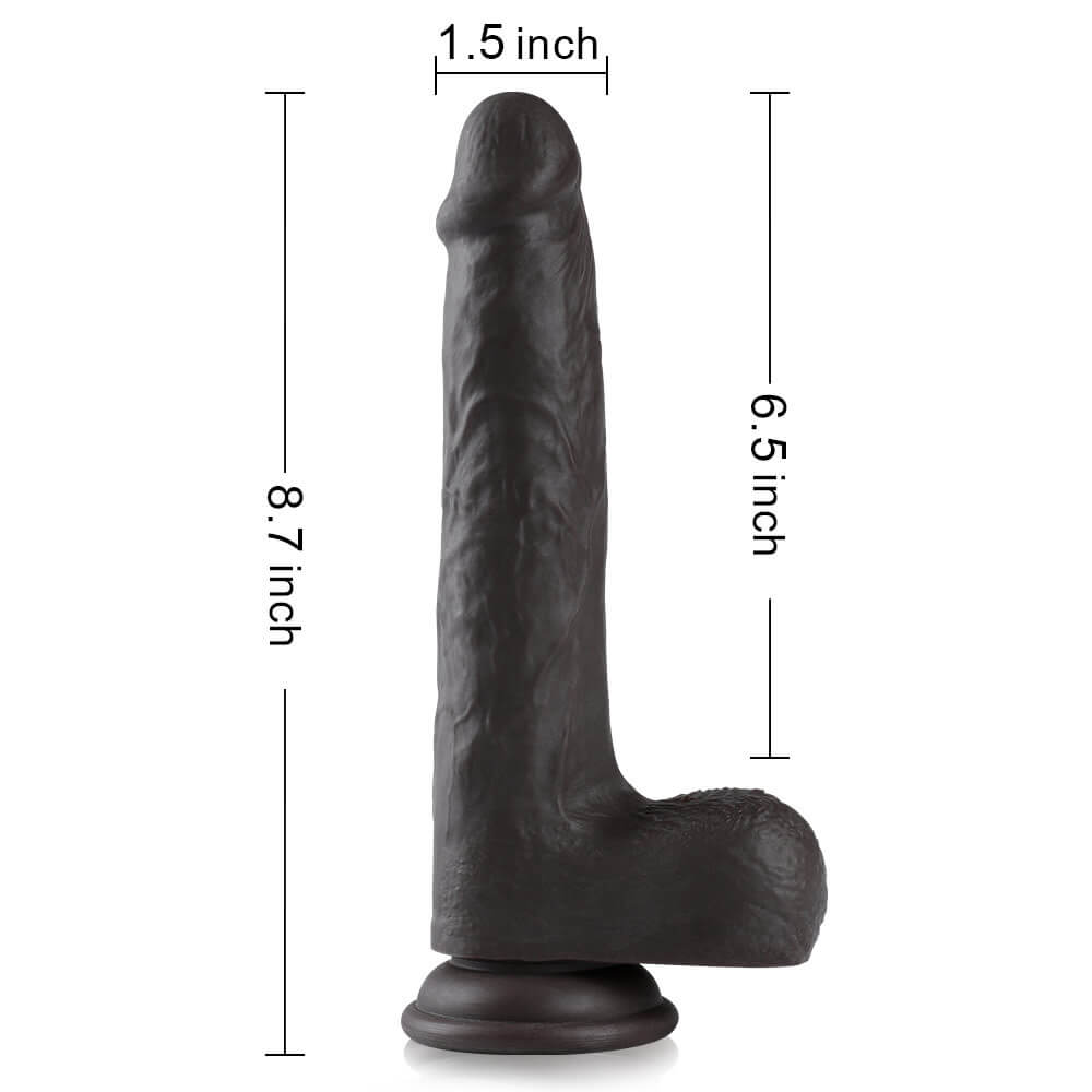 IDALIS 8 Inch Thrusting Vibrating Dildo