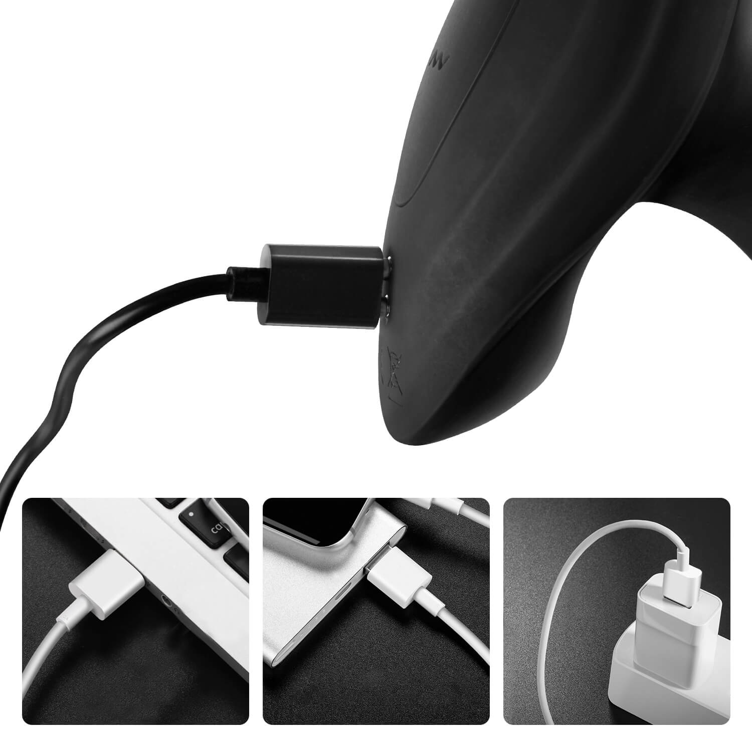 INVADER 3 Thrusting 10 Vibrations Anal Plug with Remote Controller