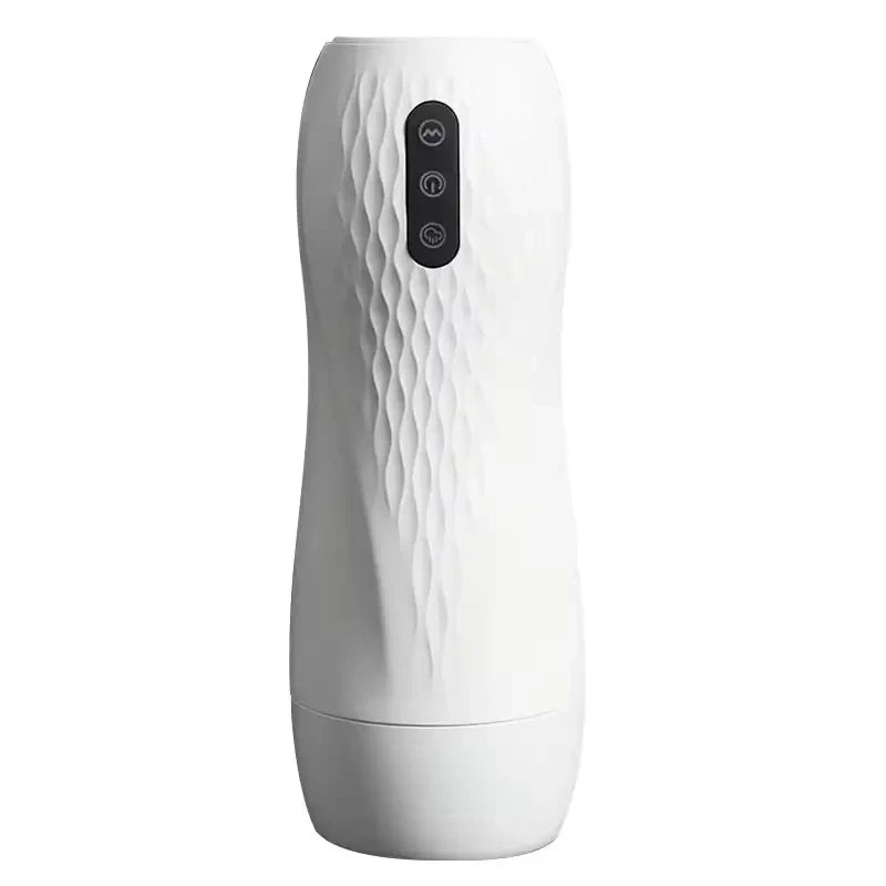 Jesse-5 Suction 10 Vibration Masturbator With Heated Base Male Sex Toys