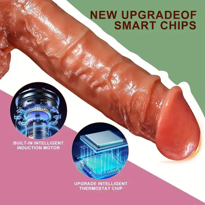 Leonard – Snapping Jerking Dildo 8.07 inches