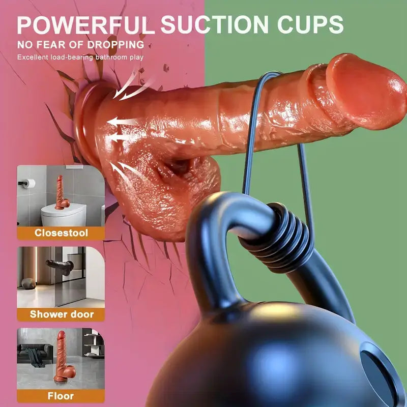 Leonard – Snapping Jerking Dildo 8.07 inches