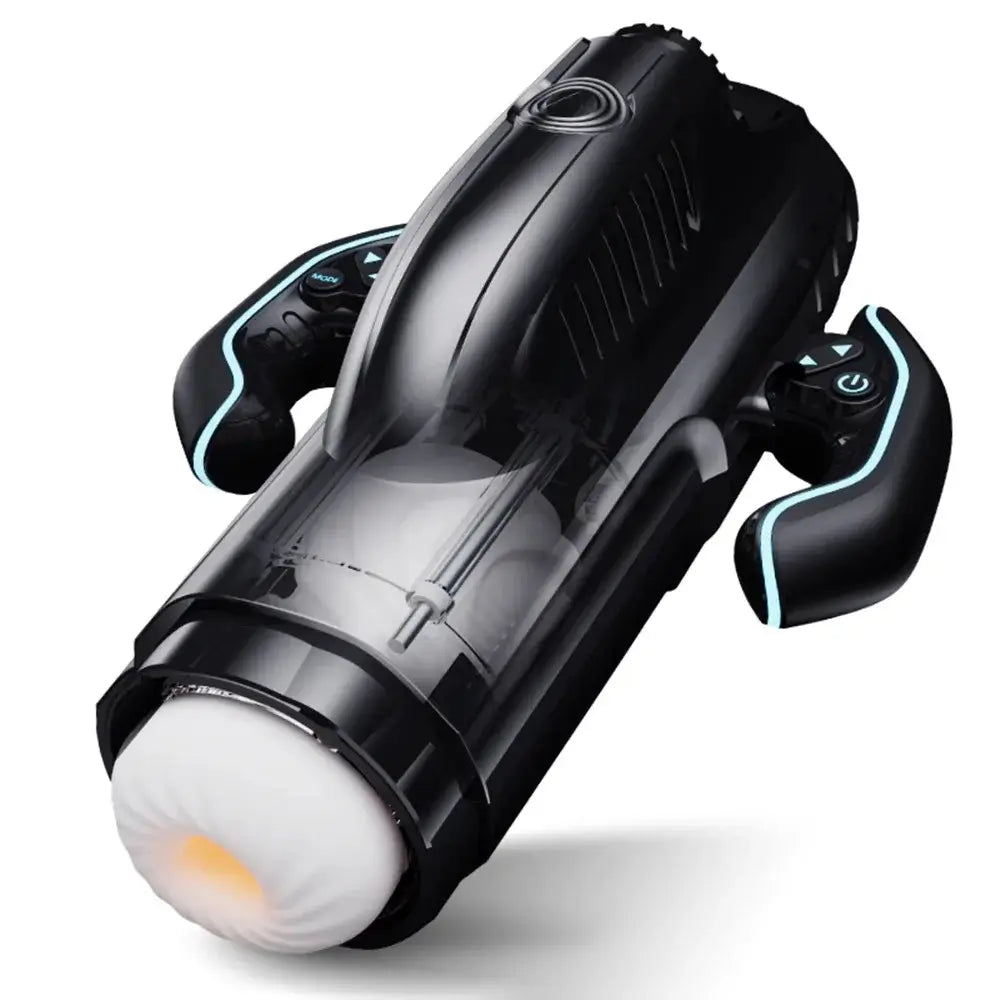 Leten 10 Vibrating & Sucking Heating Voice Handheld Masturbation Cup