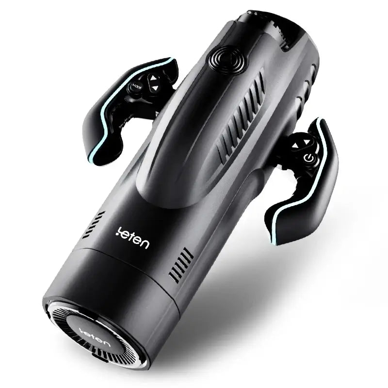 Leten 10 Vibrating & Sucking Heating Voice Handheld Masturbation Cup