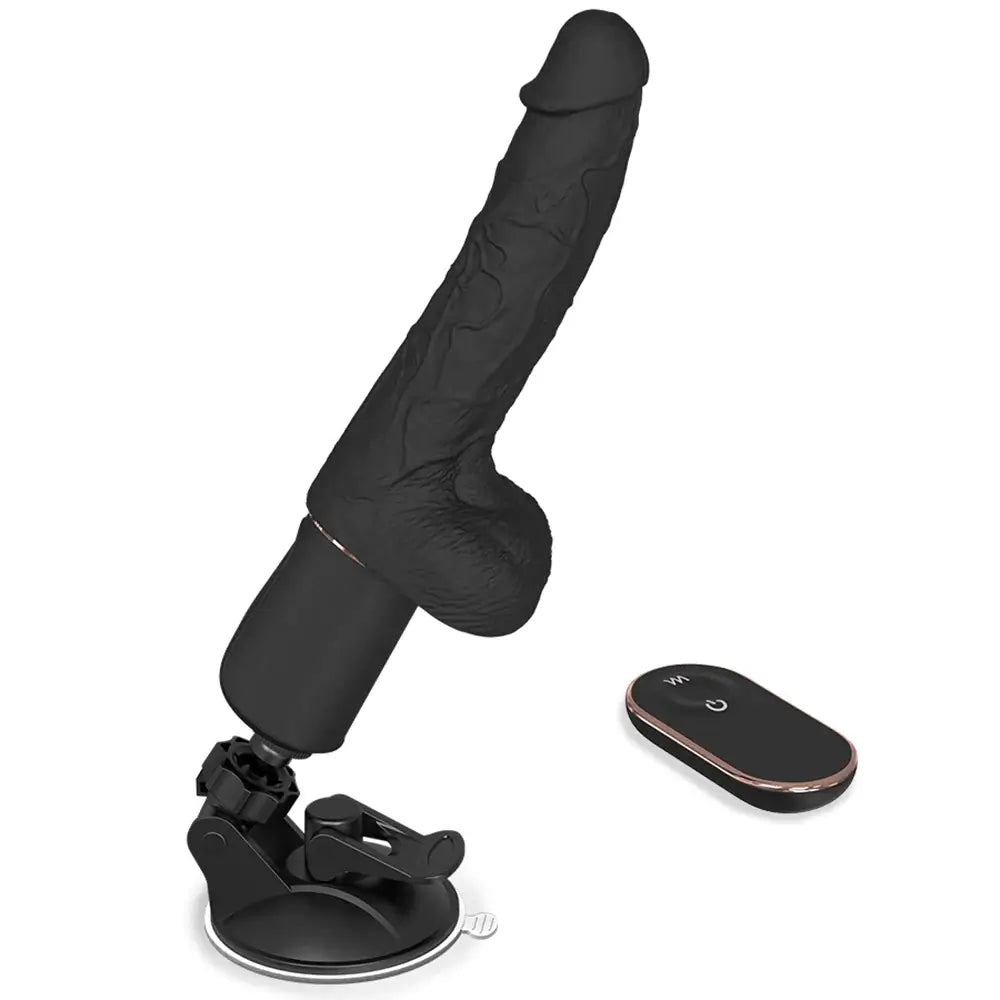 Liam – Remote Suction Cup Thrusting Dildo Machine
