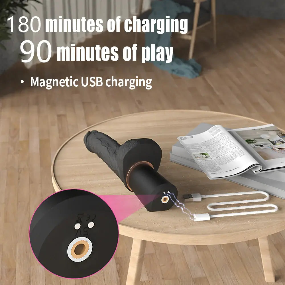 Liam – Remote Suction Cup Thrusting Dildo Machine