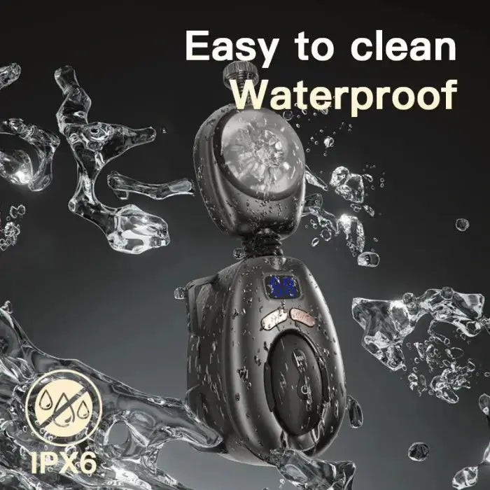 LustGear Belt-Driven Vibrating Stroker Masturbator