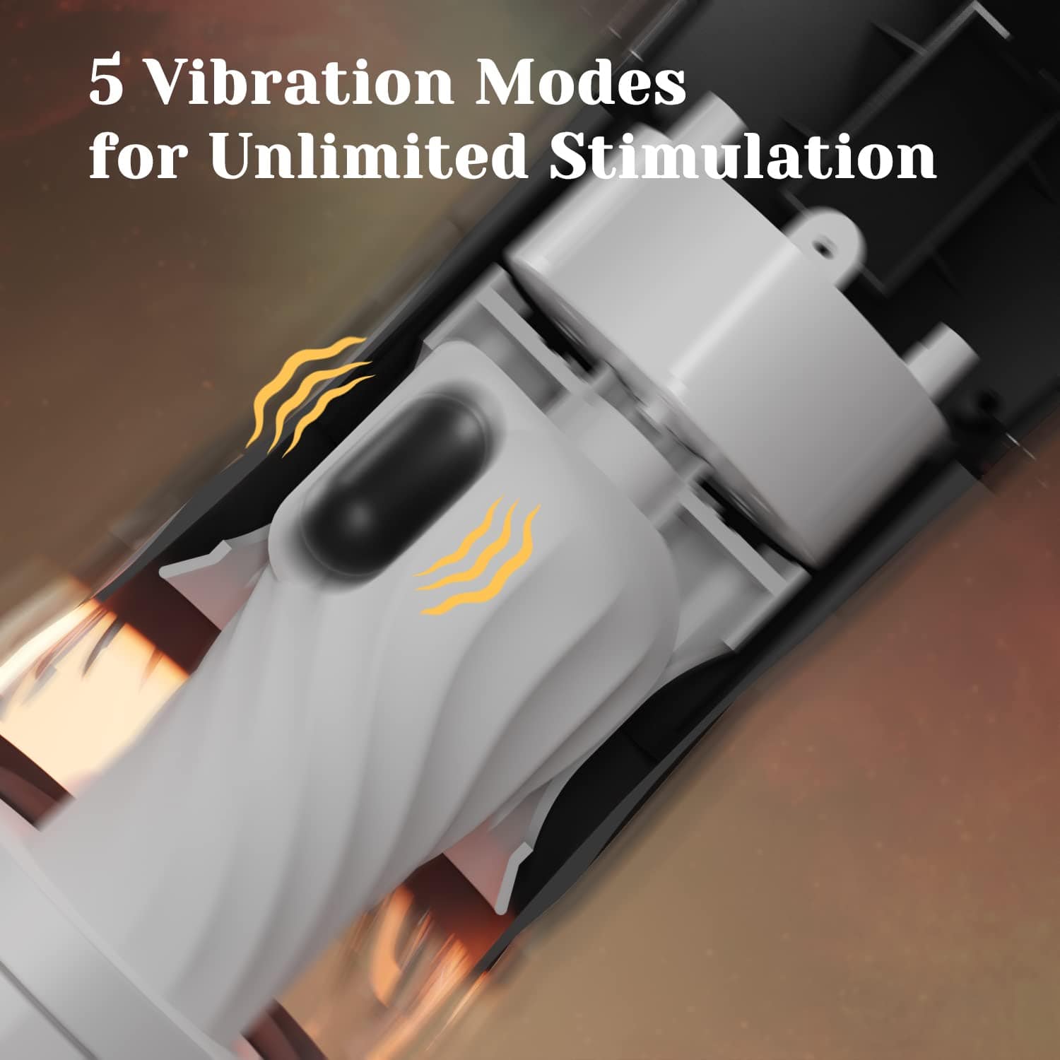 Aroselove - Rocket 3d Realistic Textured Electric Stroker With 5 Thrusting Rotating Modes - Aroselove