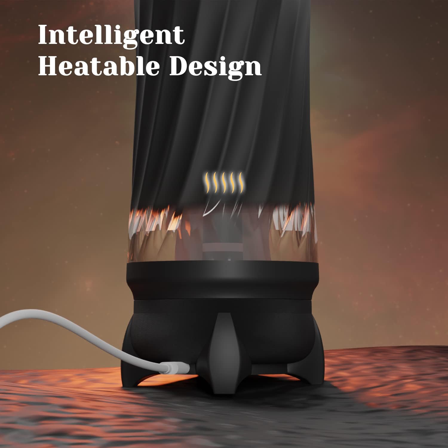 Aroselove - Rocket 3d Realistic Textured Electric Stroker With 5 Thrusting Rotating Modes - Aroselove
