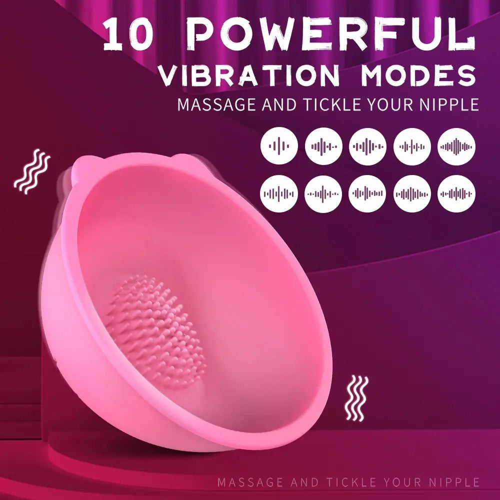 Meow – Wearable Vibrating Nipple Suckers