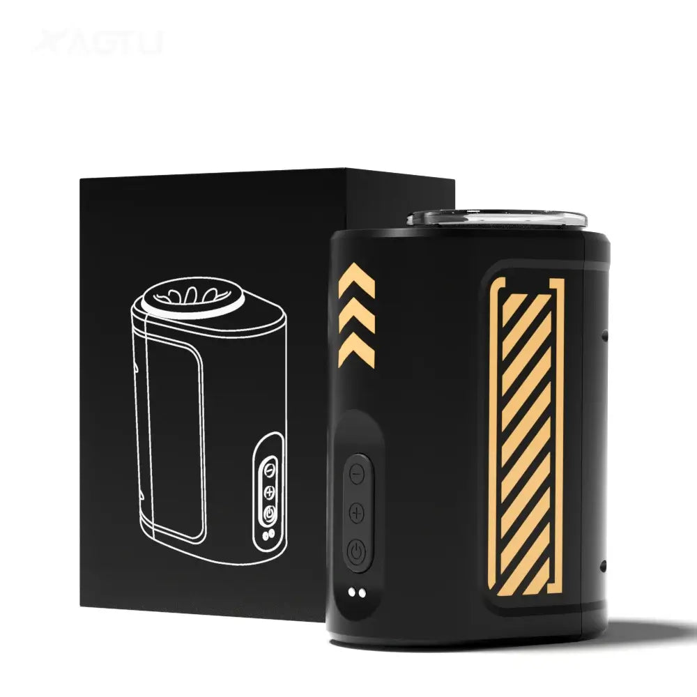 Morgan Open-ended Fully Waterproof 7 Thrusting Rotating Portable Masturbation Cup