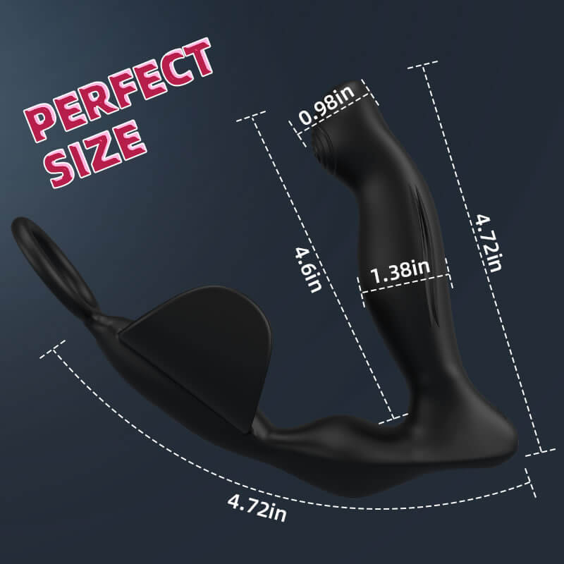 Elysium 10 Vibrating 42  C Heating Prostate & Perineal Massager