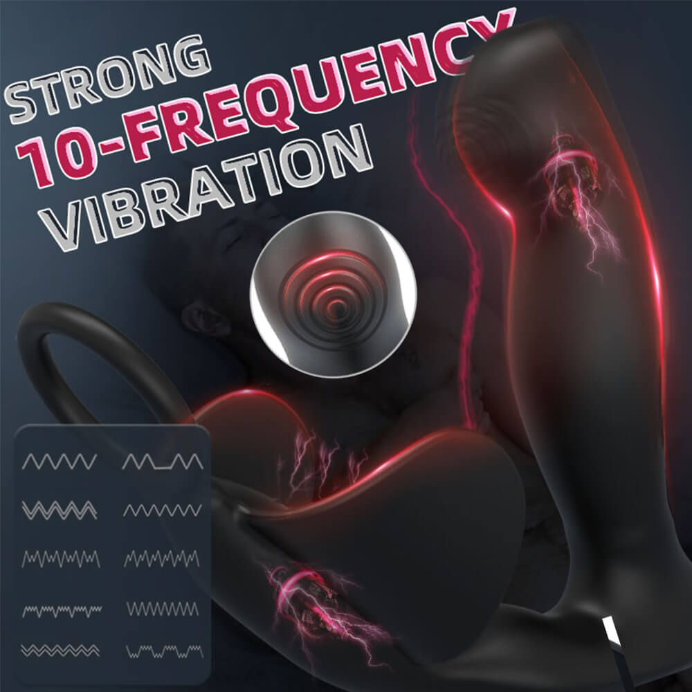 Elysium 10 Vibrating 42  C Heating Prostate & Perineal Massager