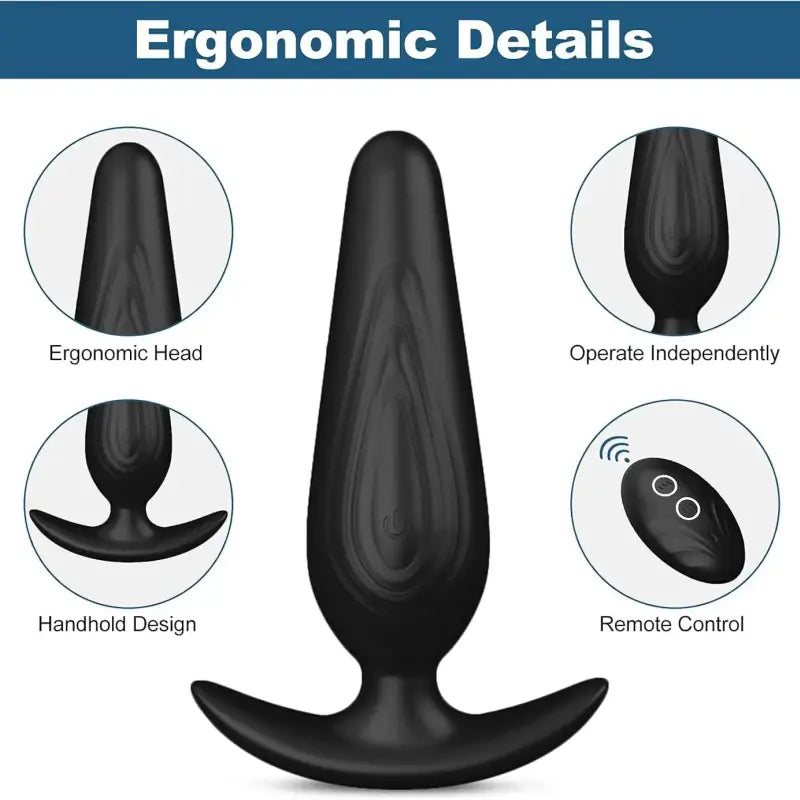 NYX- THE LUXURIOUS REMOTE CONTROL BUTT PLUG