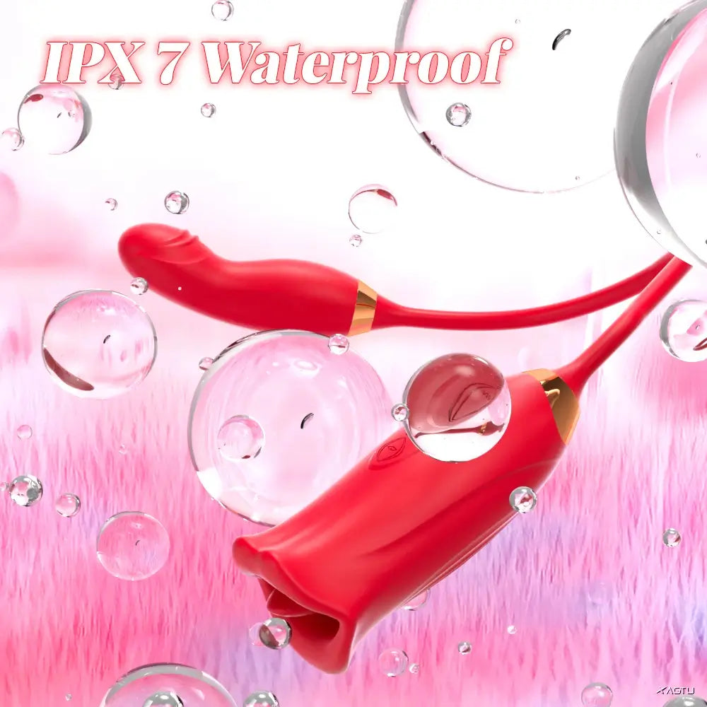 Nibbler Pro  C Lip Biting Vibrator with Wiggle Finger Shaped Vibrator